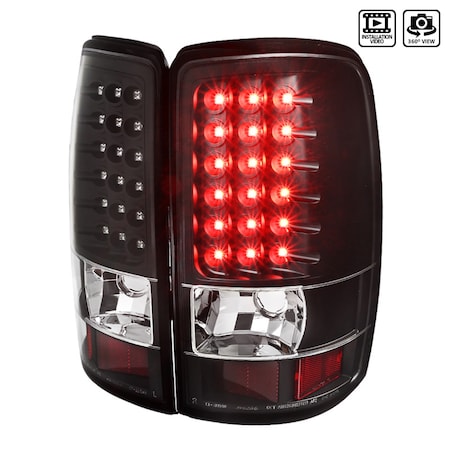 Spec-D Tuning 00-06 GMC Denali Tahoe LED Tail Lights LT-DEN00JMLED-V2-TM